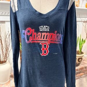 Boston Red Sox  World Series Champions Long Sleeve Tee